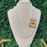 Eloise Pearl Necklace - Sugar Babies Children's Boutique/Meg's Shoppe