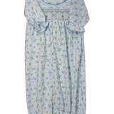 Eloise's Classics Sky Blue Smocked Gown Baby Sleepwear Magnolia Baby