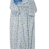 Eloise's Classics Sky Blue Smocked Gown Baby Sleepwear Magnolia Baby