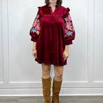 Ember Rose Velvet Dress Short Dresses Jodifl