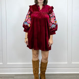Ember Rose Velvet Dress Short Dresses Jodifl