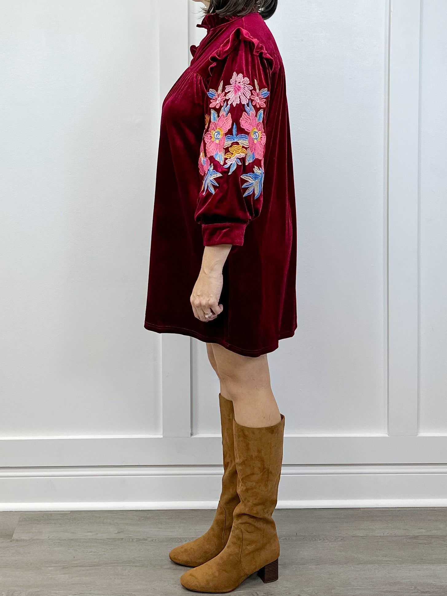 Ember Rose Velvet Dress Short Dresses Jodifl