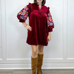 Ember Rose Velvet Dress Short Dresses Jodifl
