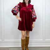 Ember Rose Velvet Dress Short Dresses Jodifl