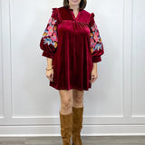 Ember Rose Velvet Dress Short Dresses Jodifl