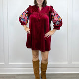 Ember Rose Velvet Dress Short Dresses Jodifl