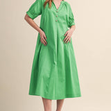Emerald Daydream Midi Dress Long Dresses &MERCI