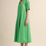 Emerald Daydream Midi Dress Long Dresses &MERCI
