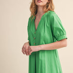 Emerald Daydream Midi Dress Long Dresses &MERCI