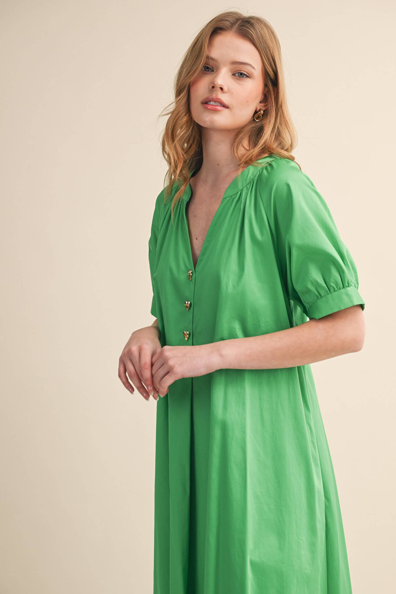 Emerald Daydream Midi Dress  Sugar Babies Children's Boutique/Meg's Shoppe