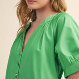 Emerald Daydream Midi Dress Long Dresses &MERCI