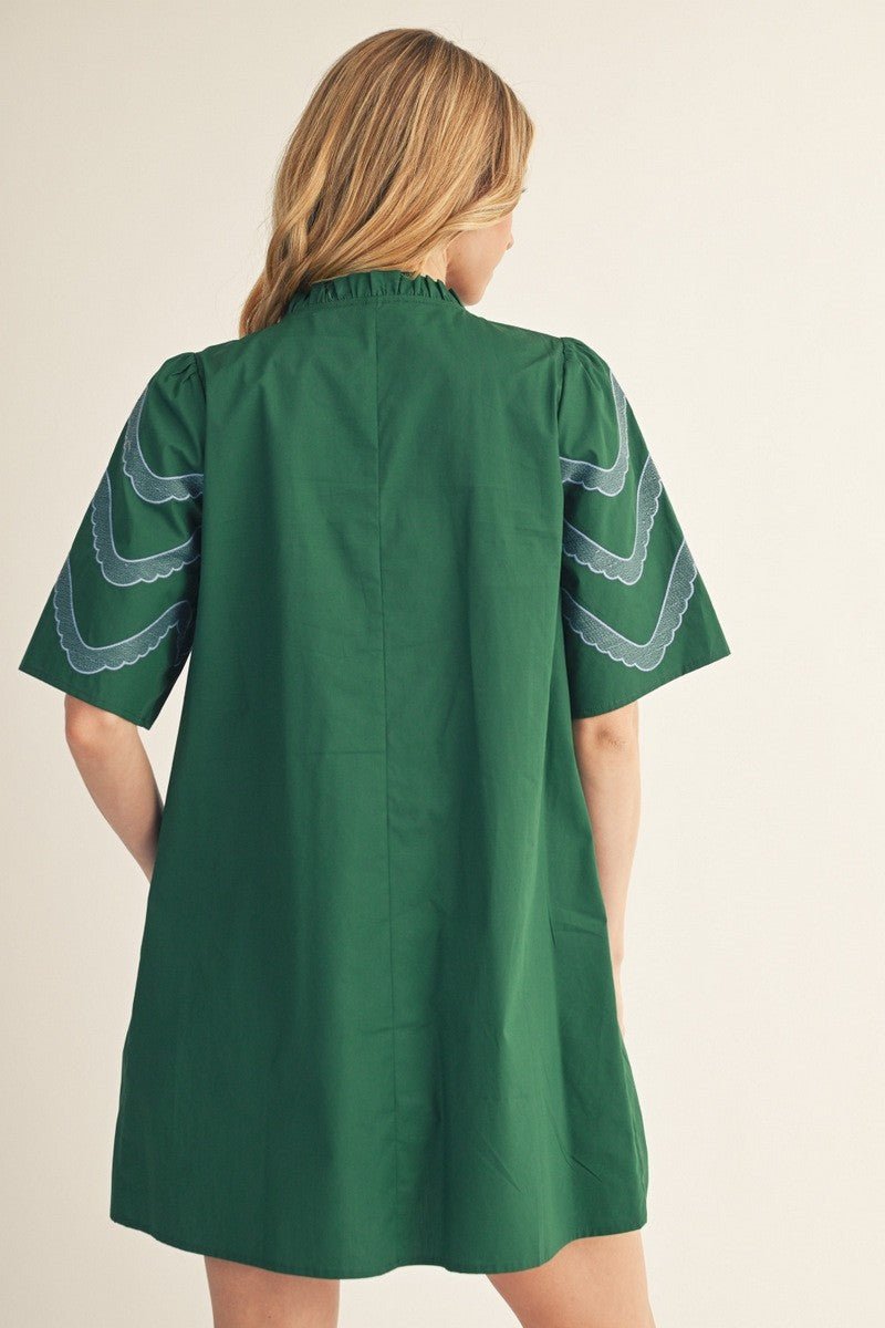 Emerald Falls Dress Short Dresses Jodifl