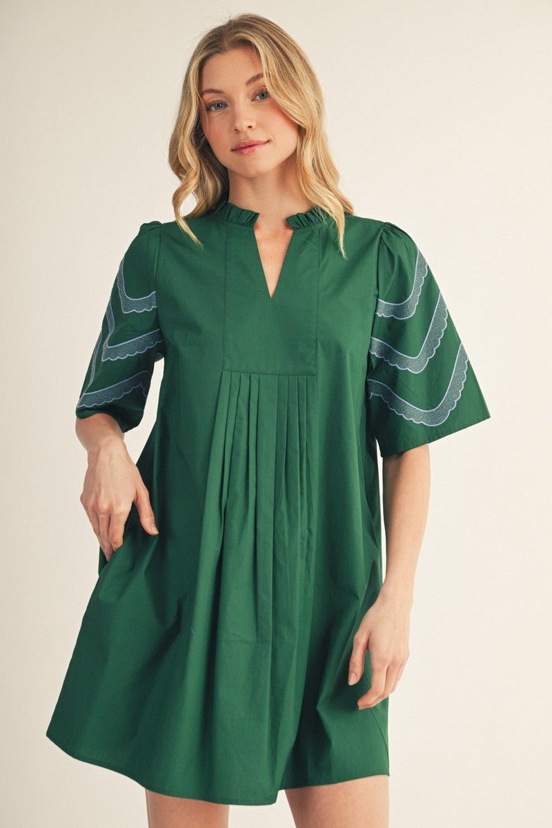 Emerald Falls Dress Short Dresses Jodifl