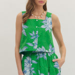 Emerald Garden Top Tops Entro