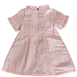 Emerson Dress - Lt. Pink Sparkle Tweed Girls Occasion Dresses The Oaks Apparel Company