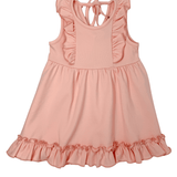 Emersyn Dress - Peach Girls Play Dresses Millie Jay