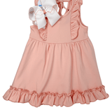 Emersyn Dress - Peach Girls Play Dresses Millie Jay