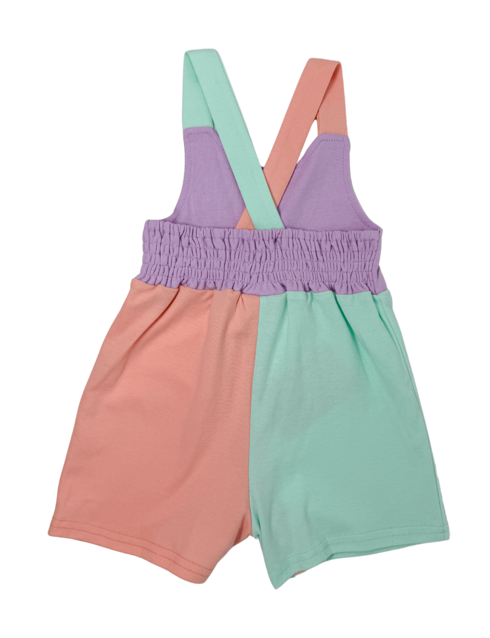 Emma Romper - Purple/Peach/Mint Girls Bubbles + Rompers Millie Jay