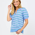 Emma Sweater - Blue Multi Sweaters Mary Square