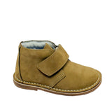 Emmett Nubuck Leather Desert Boot - Nubuck Khaki Boys Shoes L'Amour