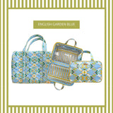 English Garden Blue Travel Duffle Bag: One Size Utility Bags Laura Park Designs