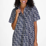 Enid Dress - Ornate Navy Short Dresses Duffield Lane