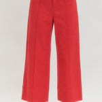 Rosie Crop Pants - Red Pants Entro