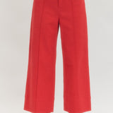 Rosie Crop Pants - Red Pants Entro