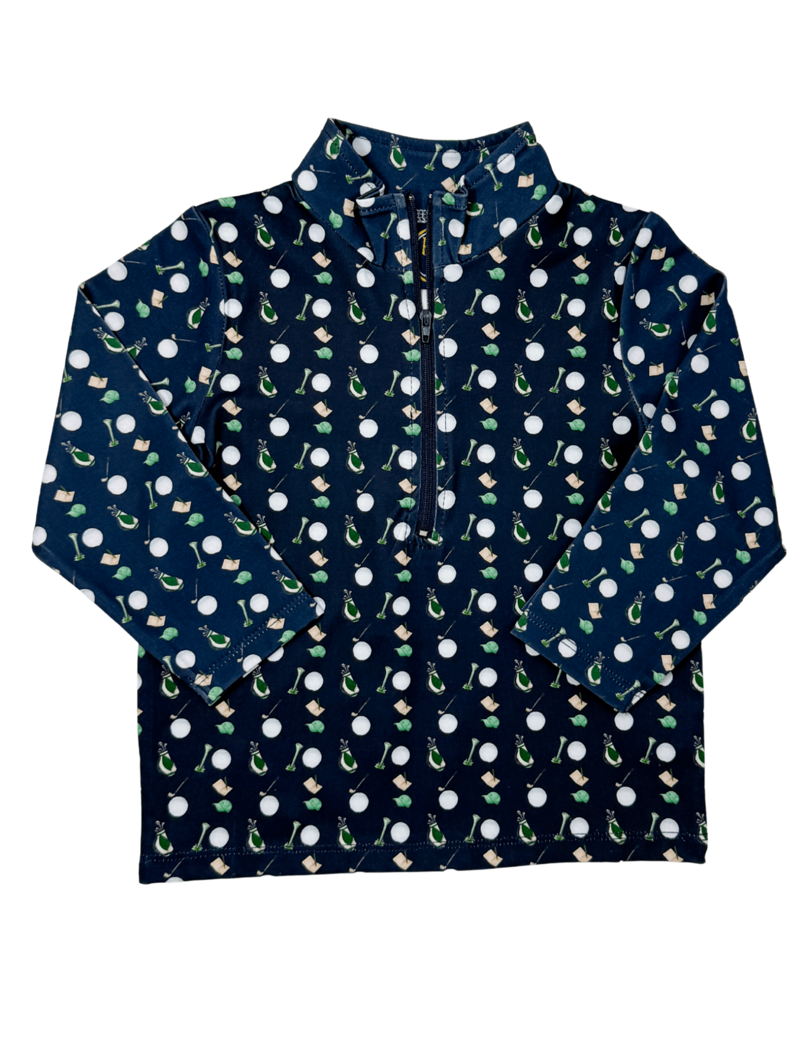 Ethan 1/4 Zip Pullover - Golf - Sugar Babies Children's Boutique/Meg's Shoppe