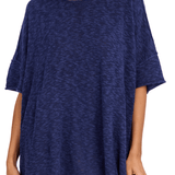 Evan Top - Navy Tops Mudpie