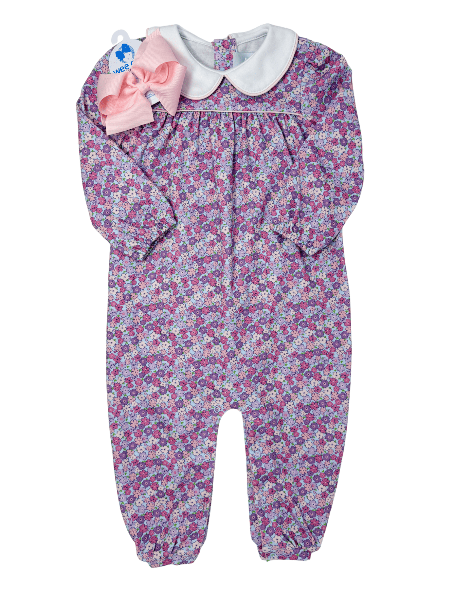 Evelyn Romper - Ashbrook Floral - Sugar Babies Children's Boutique/Meg's Shoppe