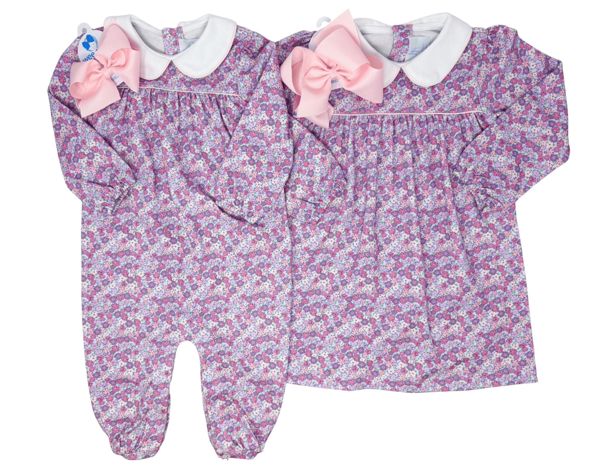 Evelyn Romper - Ashbrook Floral - Sugar Babies Children's Boutique/Meg's Shoppe
