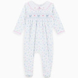 Evelyn's Classics Smocked Footie Baby Sleepwear Magnolia Baby