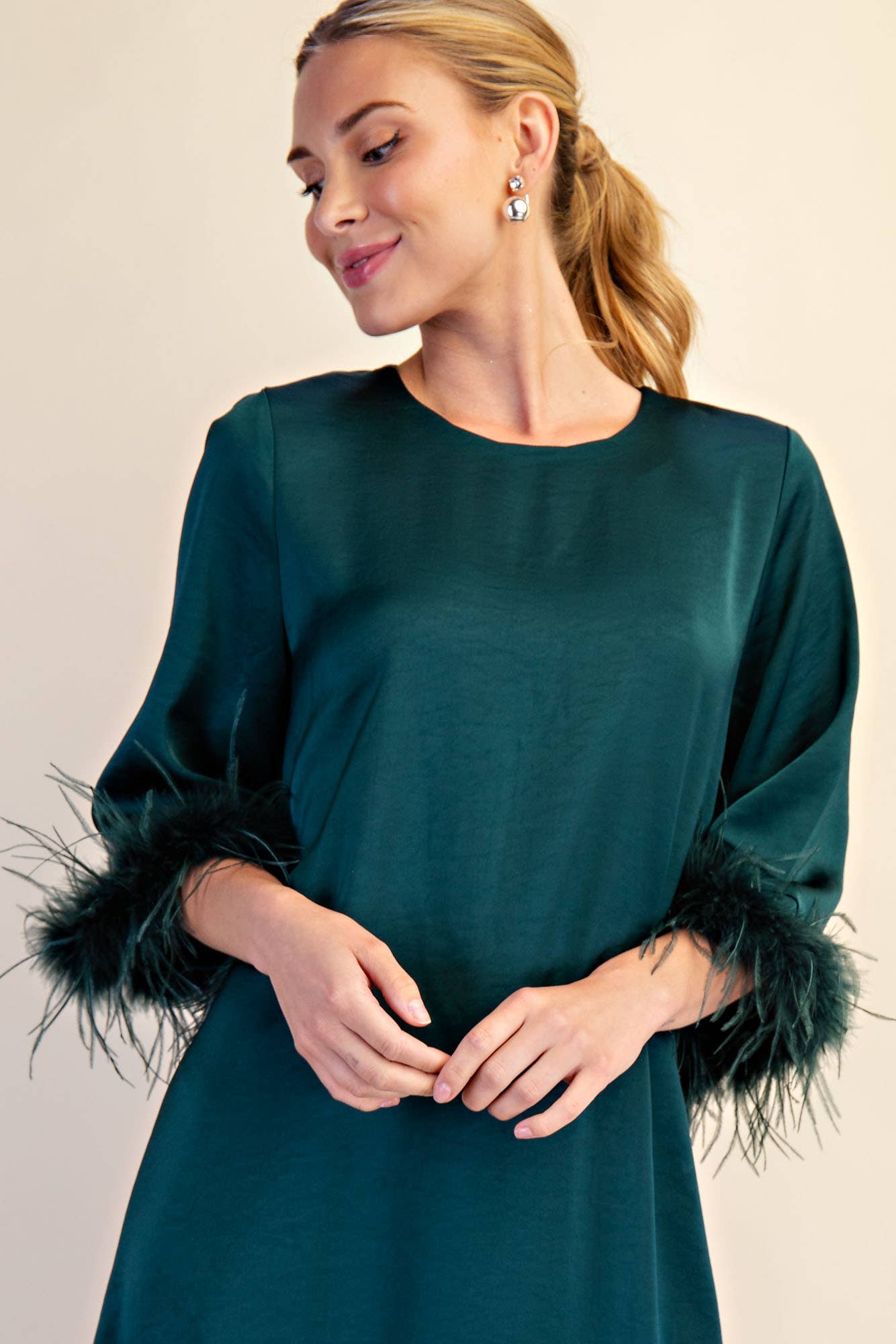 Evergreen Elegance Dress - Sugar Babies Children's Boutique/Meg's Shoppe