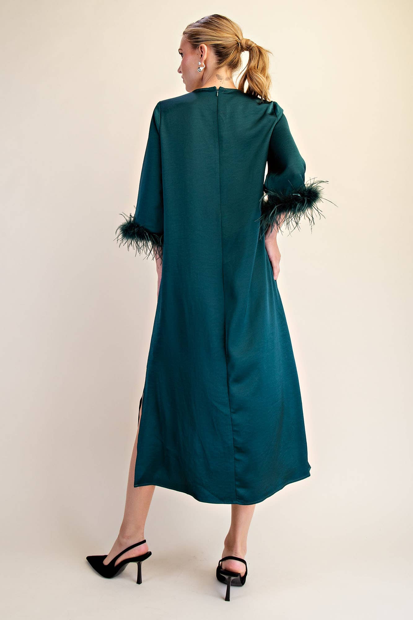 Evergreen Elegance Dress - Sugar Babies Children's Boutique/Meg's Shoppe