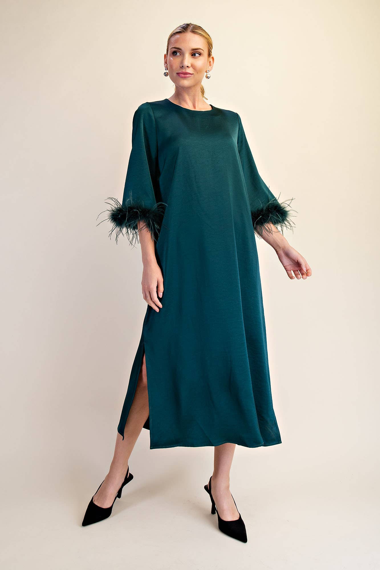 Evergreen Elegance Dress - Sugar Babies Children's Boutique/Meg's Shoppe