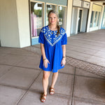 Everly Embroidered Dress - Sugar Babies Children's Boutique/Meg's Shoppe