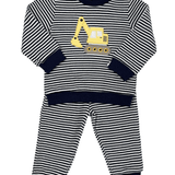 Excavator Applique Jogger Set - Sugar Babies Children's Boutique/Meg's Shoppe