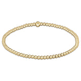 Extend Classic Gold 2.5mm Classic Gold Bead Bracelet Bracelets enewton