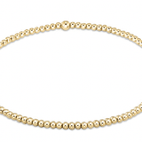 Extend Classic Gold 2mm Classic Gold Bead Bracelet Bracelets enewton