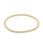 Extend Classic Gold 3mm Bead Bracelet Bracelets enewton