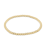 Extend Classic Gold 3mm Bead Bracelet Bracelets enewton