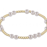 Extend Hope Unwritten 5mm Bead Bracelet - Pearl Bracelets enewton