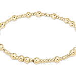 Extends - Hope Unwritten 4mm Bead Bracelet - Gold Bracelets enewton
