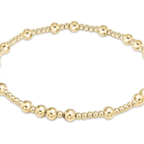 Extends - Hope Unwritten 4mm Bead Bracelet - Gold Bracelets enewton