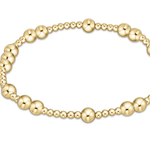 Extends - Hope Unwritten 5mm Bead Bracelet - Gold Bracelets enewton