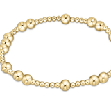 Extends - Hope Unwritten 5mm Bead Bracelet - Gold Bracelets enewton