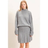 Silver Belle Sweater Skirt Set Tops HYFVE