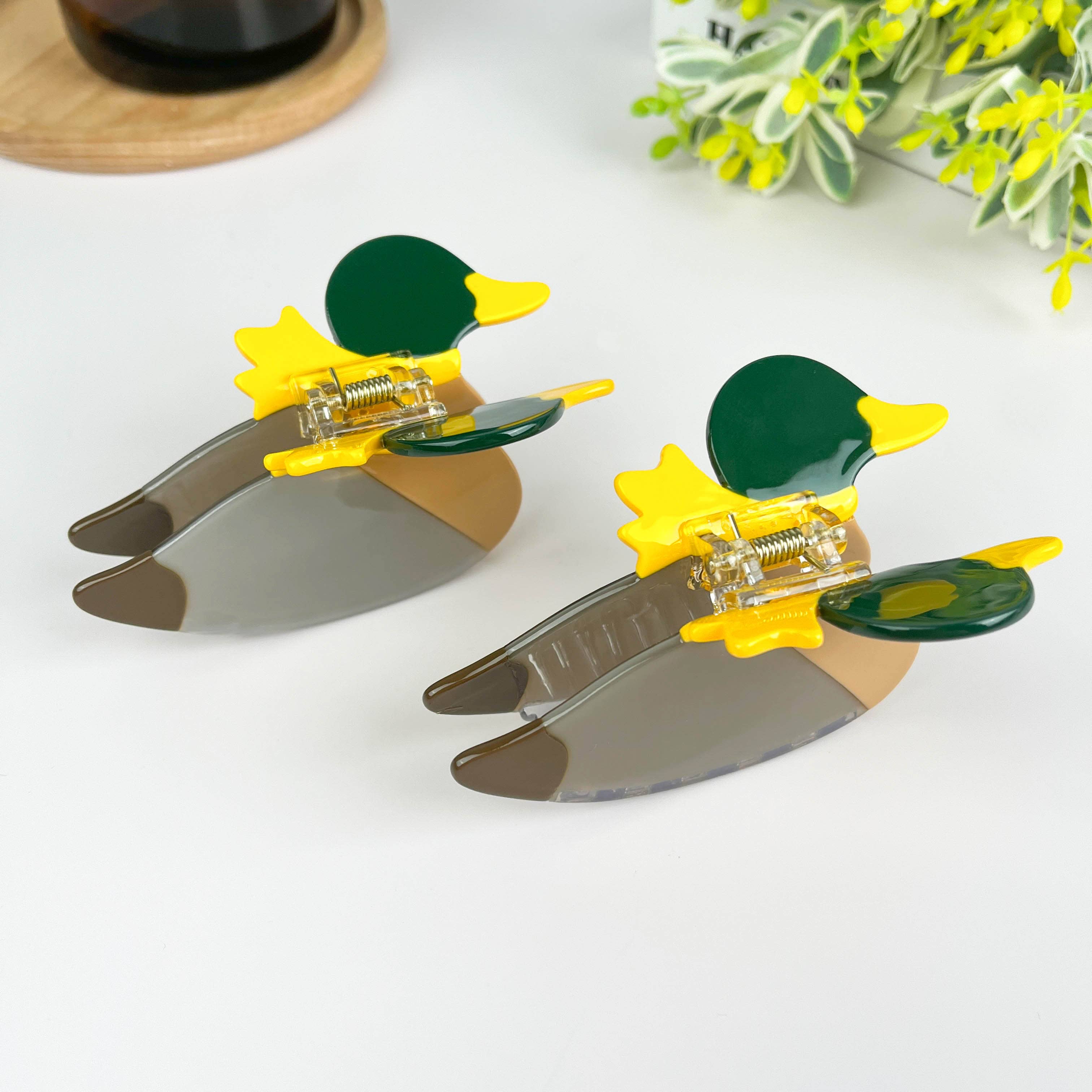 Duck Claw Clip,Animal Acetate Hair Clip Hair Accessories TheDivaSoap