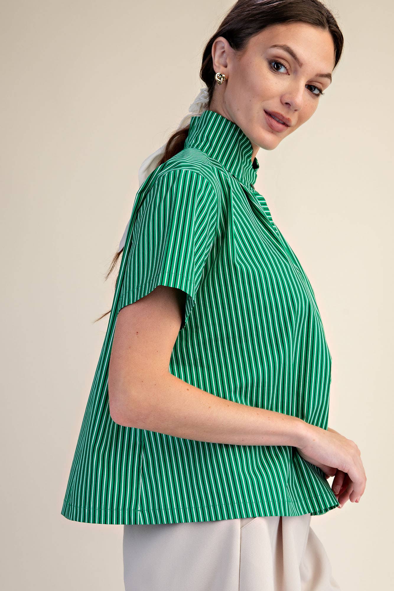 Clover Club Top Tops Glam